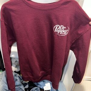 Gildan Maroon Long Sleeve Tee